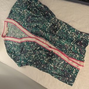 3/4 Sleeve Loft Paisley Cardigan